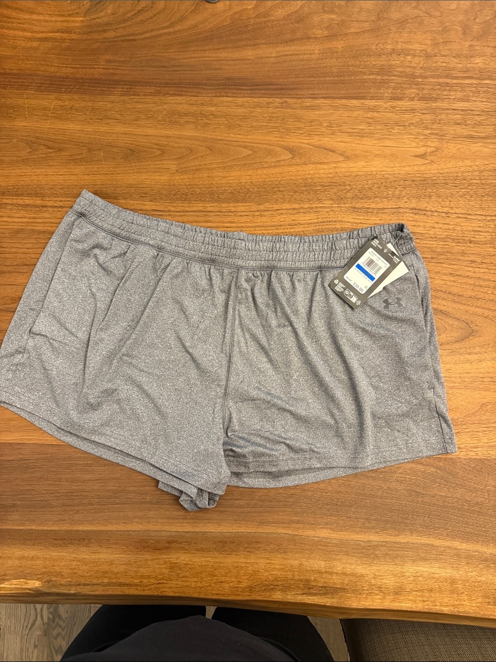 Under Armour Women's Heather Gray Athletic Shorts
